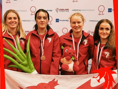 Commonwealth Bronze for Junior Women's Epee Team
